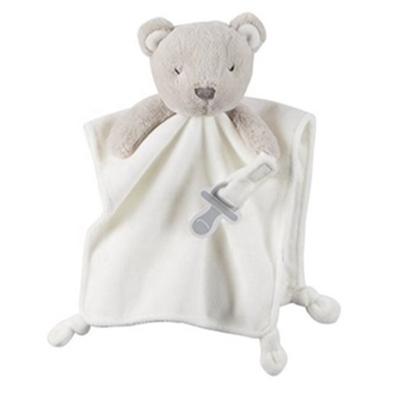 China Baby Comforter Toys Baby Teddy Bear Toys Baby Bear Blanket Blanket with Teddy Bear for sale