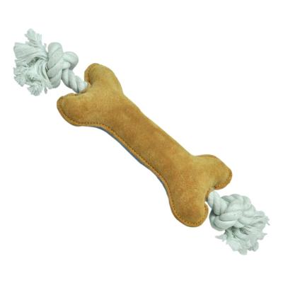 China High Quality Plush Dog Toys Bone Shape Dog Chew Toy Soft Stuffed Pet Toy Custom Tone for sale