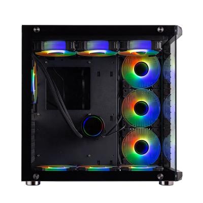 China Silent Computer Case 120mm PWM Fan Argb Case Fan Cooler For Computer Cooling System for sale