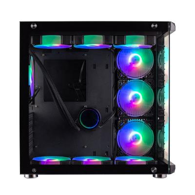 China Computer Case 12v RGB Gaming PC Fan Computer Fan 1200 CFM RGB Fan 1200 for sale