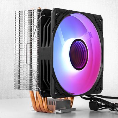 China PMW Control Factory Price Fan Heatsink CPU Aluminum Copper Cooler For Desktop Computer for sale