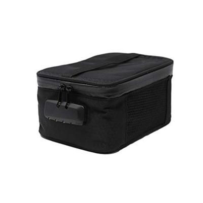 China Custom Portable Smell Proof Travel Smell Proof Storage Organizer Carbon Lined Smell Proof Bag for sale