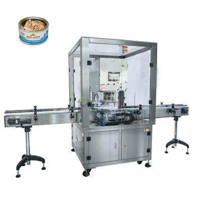 China Automatic Food Vacuum Can Closer Aluminum Can Sealer Sealing Machine for sale