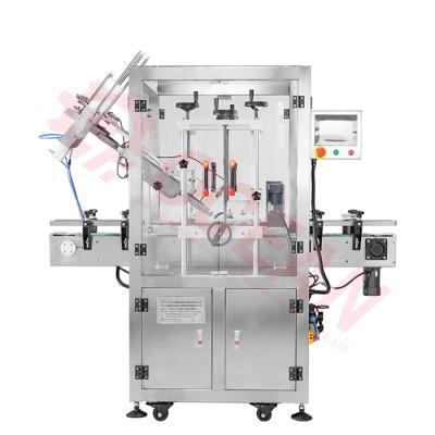 China Guangzhou High Speed ​​Fully Automatic Food Capping Machine For Glass Bottles for sale