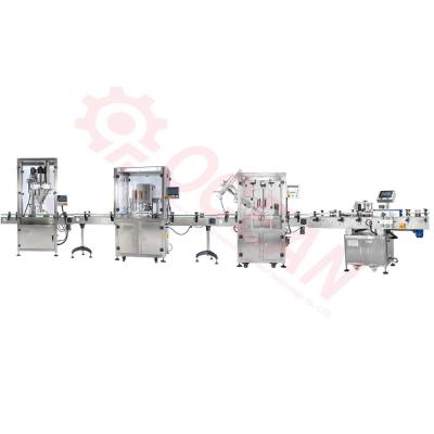 China Full Automatic Food Factory Price Tin Canned Milk Powder Filling Production Line for sale