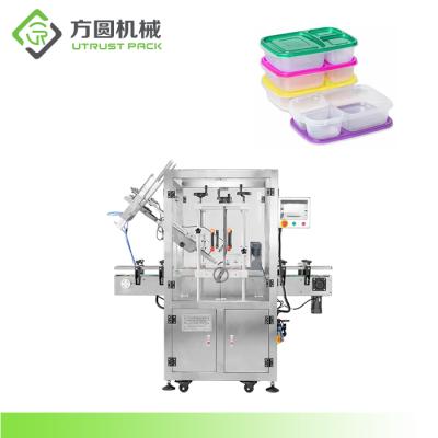 China Automatic Plastic Instant Capper Capping Food Lids Machines for sale