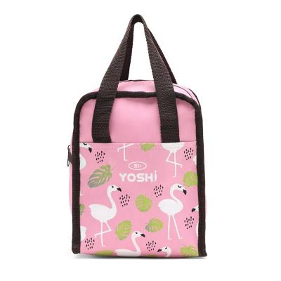 China Waterproof Baby Bottle Cooler Bag With Hidden Compartment Beach Cooler Bag Oxford Cute Kids Lunch Cooler Bag for sale