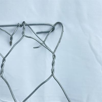 China Easily Assembled 1mx1mx2m Galvanized Stainless Steel Gabion Box Basket for sale