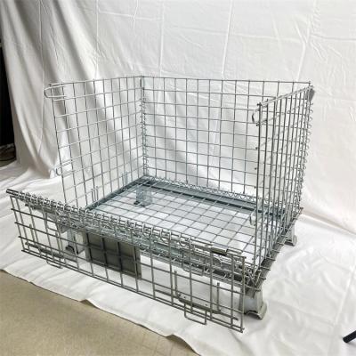 China Sichuan Wire Store Folding Cage In Store Metal Storage Cage for sale