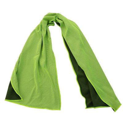 China Compressed Microfiber Cooling Towel With Waterproof Carry Bottle for sale