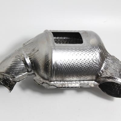 China Auto Parts Competitive Price High Flow Stainless Steel Motorcycle Exhaust Pipe Heat Shield for sale