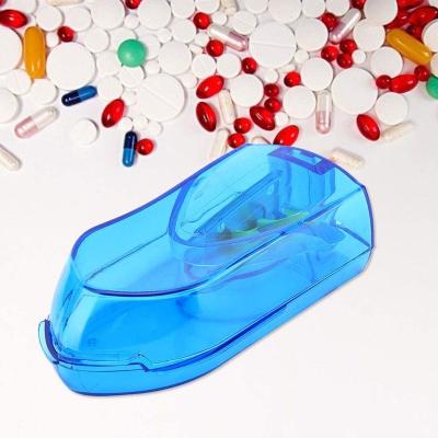 China Hot Sale Small Pill Storage Pill Cutter Splitter Portable Pill Cutter for sale