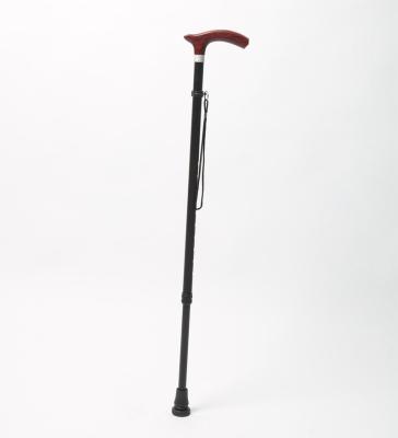 China For Older Wooden Aluminum Aluminum Feet Extension PVC Tube Handle Adjustable Walking Stick Cane for sale