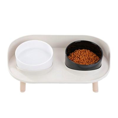 China Automatic Customized Plastic Cat and Dog Bowl Pet Bowl Feeder Drinking Water Food Bowl for sale