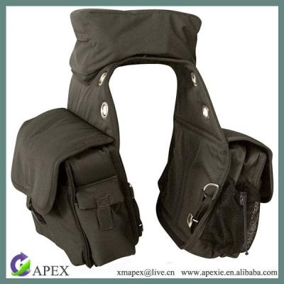 China Polyester or nylon outdoor saddle horn deluxe bag with good quality for sale