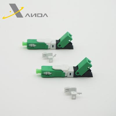 China ODF/ONT/FTTH Field Assembly Connector SC APC SC UPC Optical Quick Connector for sale