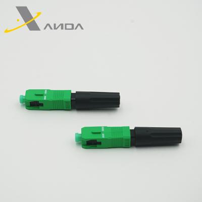 China Good Price ODF/ONT/FTTH Fiber Optic Connector SC APC SC UPC Fast Fast Connector for sale