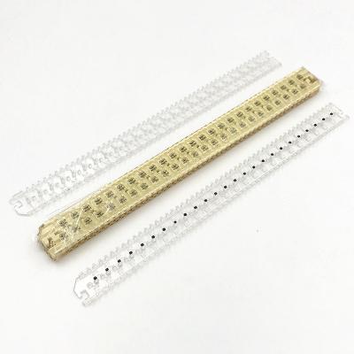 China High Quality 25 Pair Polycarbonate Straight Splicing Module for sale