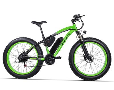 China Luxury 21 Speed ​​Gear Electric Fat Bike Full Suspension Fat Bike Electric Bike With Oil Hydraulic Disc Brakes for sale