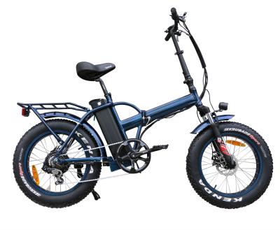 China Aluminum Alloy 20 Inch 48V 13Ah 500W Fat Tire Electric Bike with Foldable Frame (TH-002FT) for sale