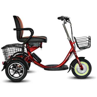 China 48V 250W lithium battery steel electric tricycle for 2018 new arrival handicapped electric tricycle for sale