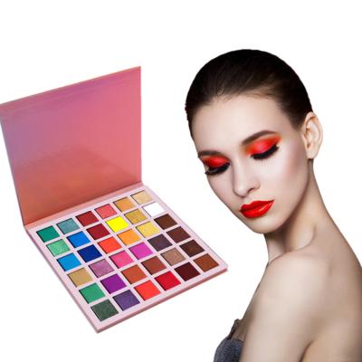 China High Quality Eyeshadow Matte Diamond Glitter Pigment No Logo Eyeshadow Palette Waterproof Seller for sale