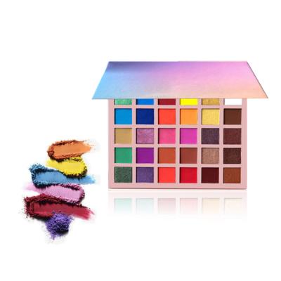 China Hot Selling Glitter Shimmer Makeup Private Label 36 Colors Eyeshadow Palette Waterproof Pigmented Cosmetic for sale