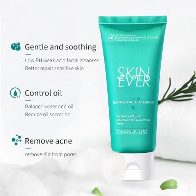 China Anti Wrinkle Tea Tree Acne Cleanser Facial SKIN CARE for sale