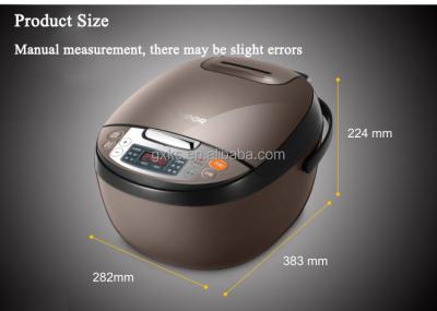 China Automatic Cooking 2021 Appointment 220V Rice Cookers Inner Layer 4L Capacity Digital Display Timing Non-stick Rice Cookers For Home Use for sale