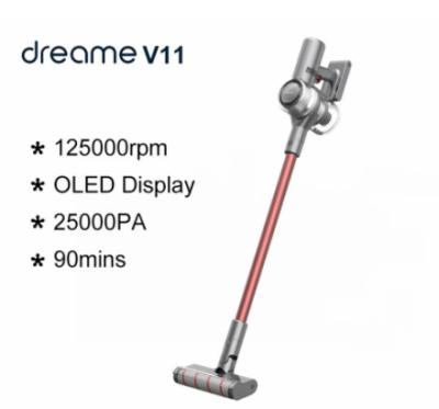 China Hotel Dreame v11 High Capacity Noise Reduction Strong Suction Wet And Dry Cordless Handheld Vacuum Cleaner for sale