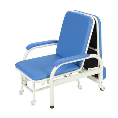 China Resin Hospital Companion Chair Companion Bed Mate Dual Use Chair for sale