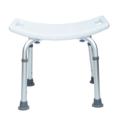 China Metal Shower Chair EVA Padded Bath Seat Medical Tool Free Anti-Slip Shower Bench Bath Stool for Elderly for sale