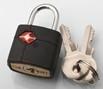 China TSA travel bag accessories lock alloy zinc with key for sale