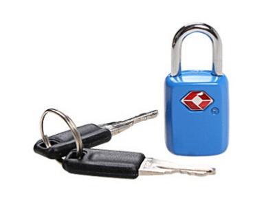 China TSA number padlock with key for sale