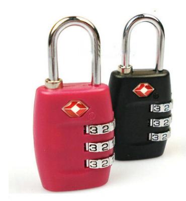 China 3-digit TSA number lock for sale