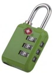 China TSA 3-digit travel bag accessories lock plastic material for sale