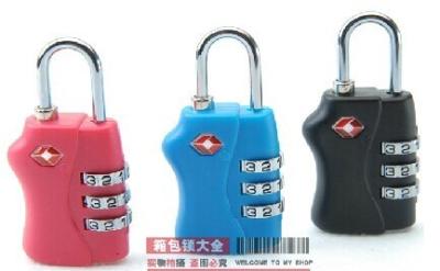 China 3-digit travel bag accessories lock alloy zinc for sale