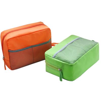 China OEM 210D não tecido Mesh Hamper Bag do poliéster 25x12x18cm à venda