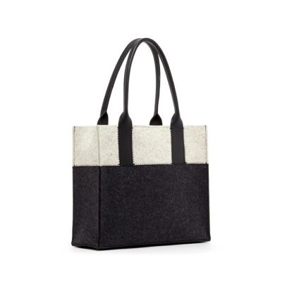 China 300mm Grey Felt Handbag for sale