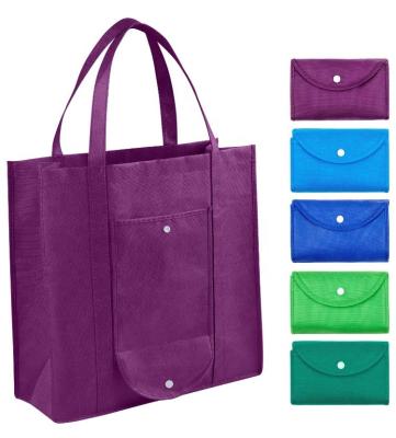 China Eco Friendly 35X40X15cm CMYK 50pcs Foldable Non Woven Bag for sale