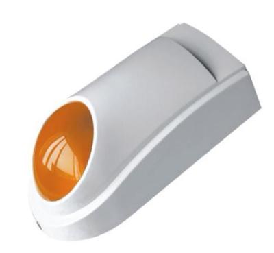 China HC-F6D, external siren. Manufacturer Wholesale Home Security Power Strobe Alarm Siren 200(W)*110(W)*80(H)mm for sale