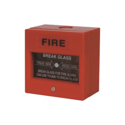 China HC-F Reset Cutoff Fire Alarm Call Point Glass Push Button HC-F for sale