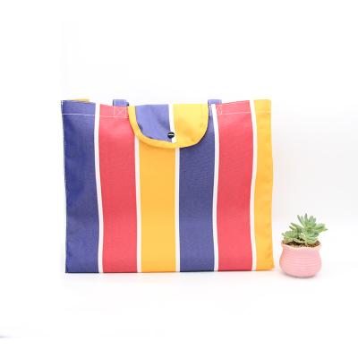 China 600d Polyester Reusable Outdoor Bag Custom Shopping Bags With Customized Logo for sale