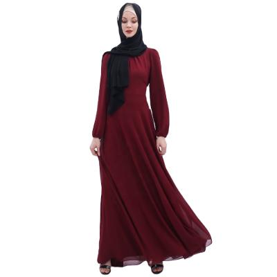 China Modest Muslimah Styling Fashion Women Plus Size Long Robe Muslim Abaya Dresses Kaftan Muslim Islamic Ethnic Clothing For Ladies for sale