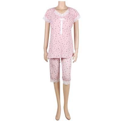 China QUICK DRY pajamas sets lace pijiamas for women nightgowns sleepwear summer shorts sleepwear ladies rayon backing pajamas nightgowns factory for sale