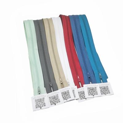 China Nylon Zipper for Home Textile for Bags Siper Ritsleting Rits Dragkedja Fermoar Cerniera Vetoketju Cremalleras for sale