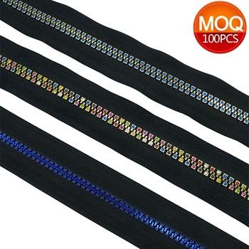 China Small wholesale hot selling large plastic zipper Te koop