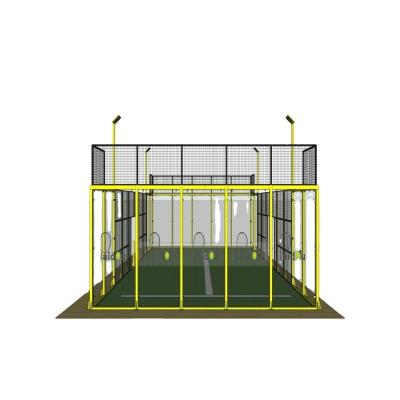 China Manufacturer Supplier Competitive Price Ambient Factory Price With Mail Padel Tennis Court PADEL TENNIS COURT ECO FRAME for sale