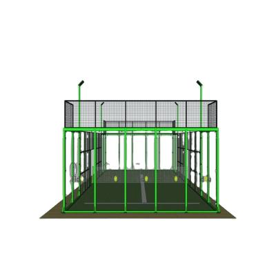 China Wholesale High Quality China Customized 14 Module Padel Tennis Court PADEL Custom ECO TENNIS COURT FRAME for sale