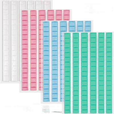 China 90pcs Nail Clay Practice Nail Art Clay Fixing Plastic Clay Nail Tip Display Blue Sticky Glue Eco-friendly for sale